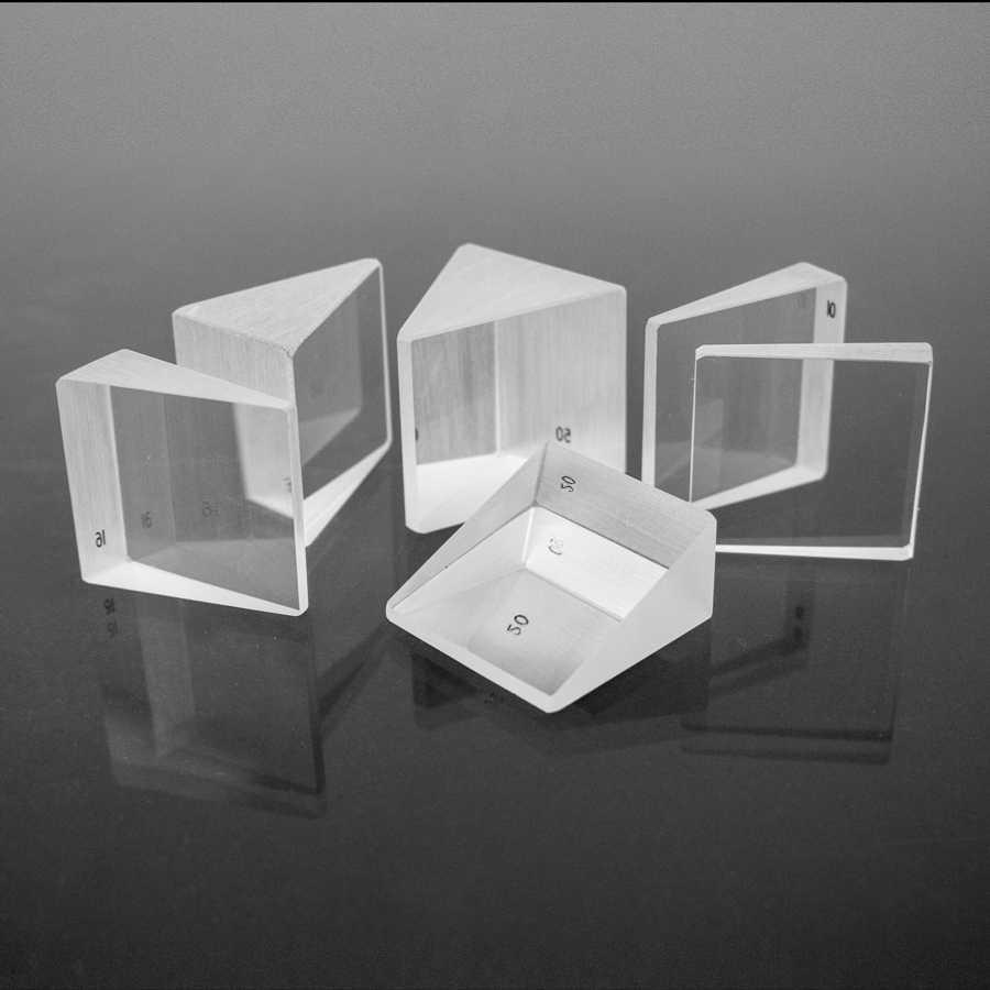 Square Plastic Prisms (37mm) , Loose Prisms Bernell Corporation