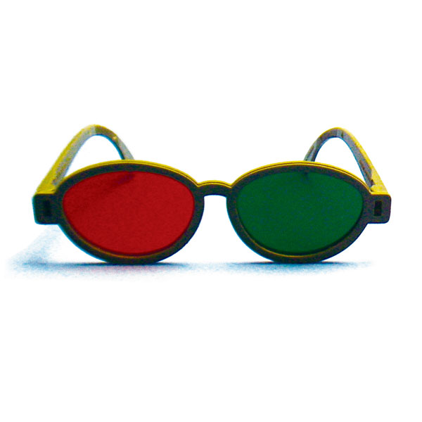 Modern Model Goggles, Glasses R/G/B or Pol. Bernell Corporation