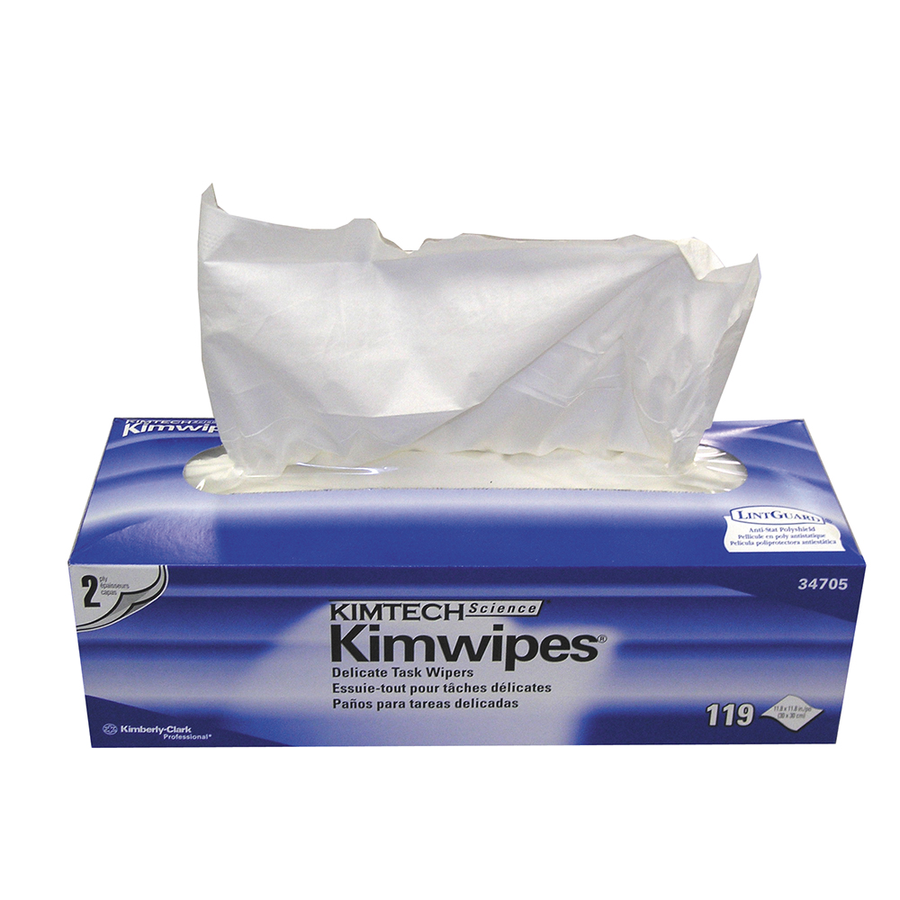 Kimwipes® TwoPly (Size 12 x 12), Cloths / Lens Cleaners Bernell