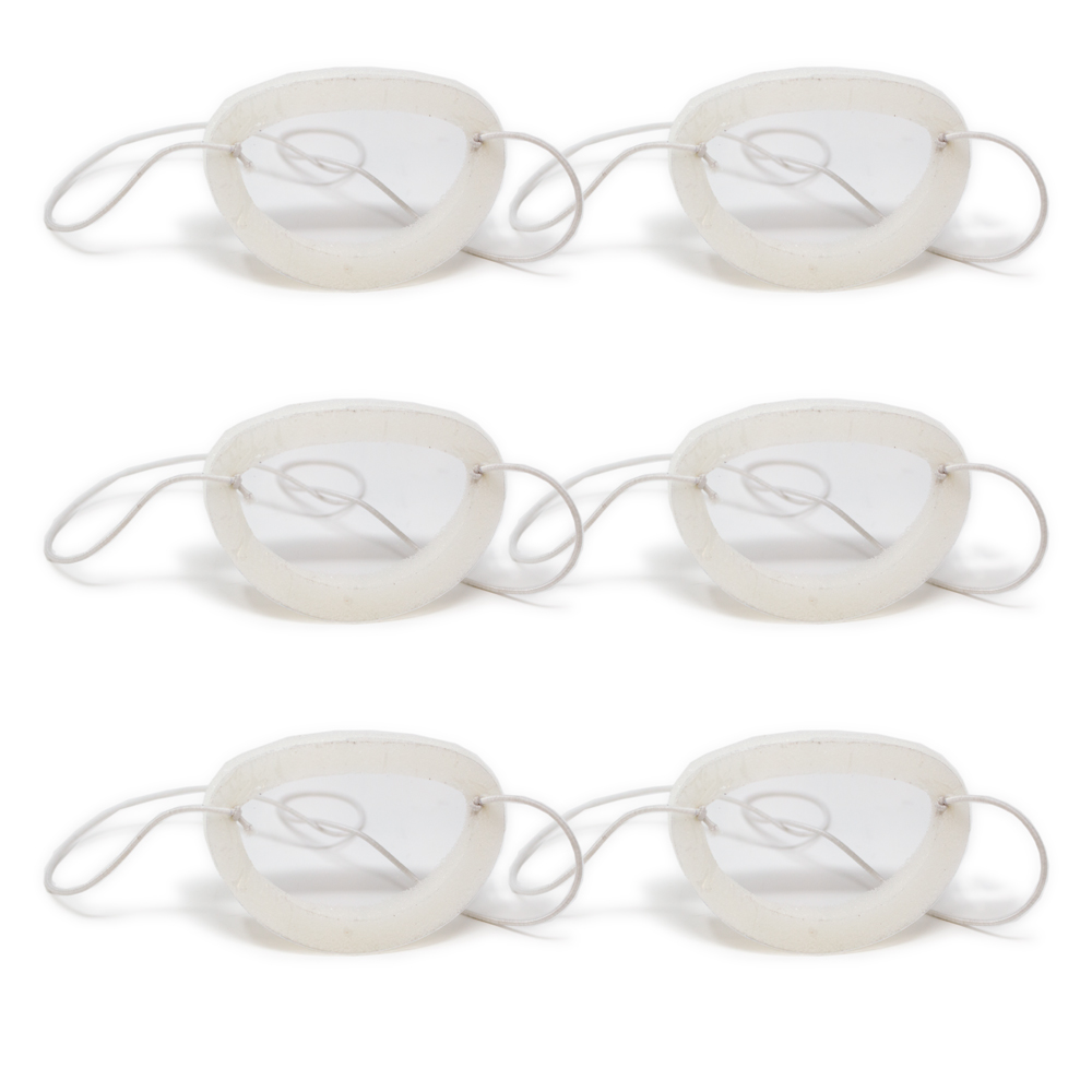 Eye Shields with Foam, Elastic Eye Patches Bernell Corporation