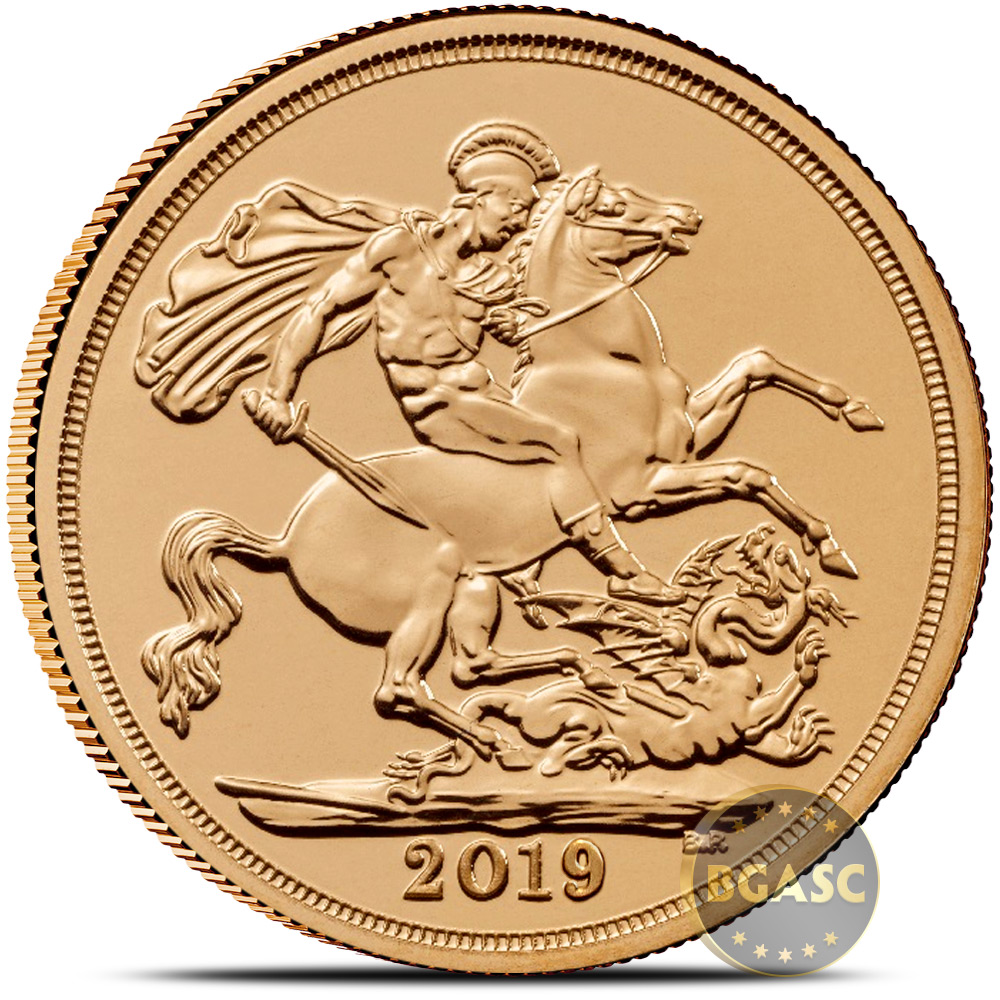 Buy 2019 Great Britain Gold Sovereign Coin BU British Gold Coins