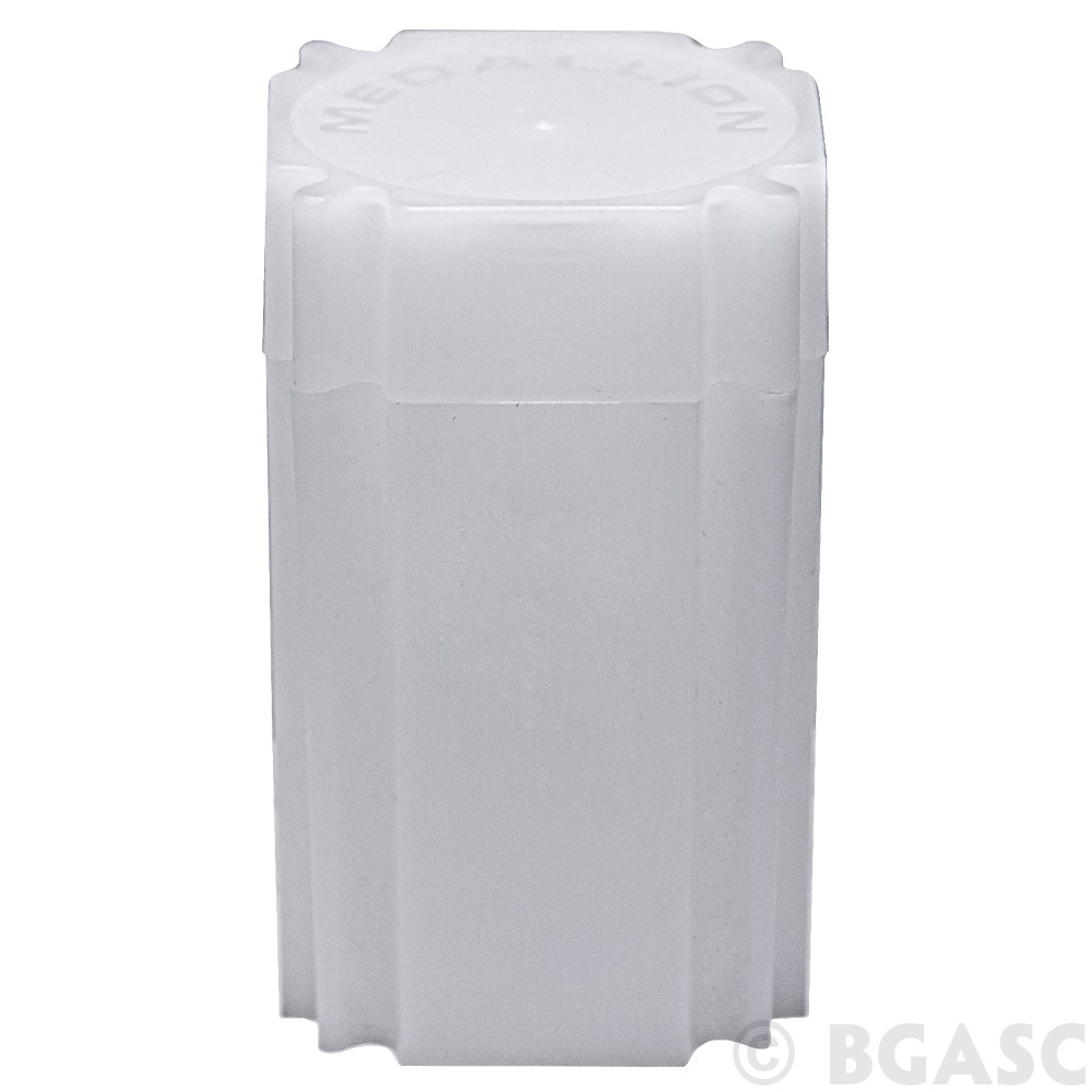 Buy Silver Round 1 oz Medallion Coin Tubes CoinSafe 39mm Coin & Bar