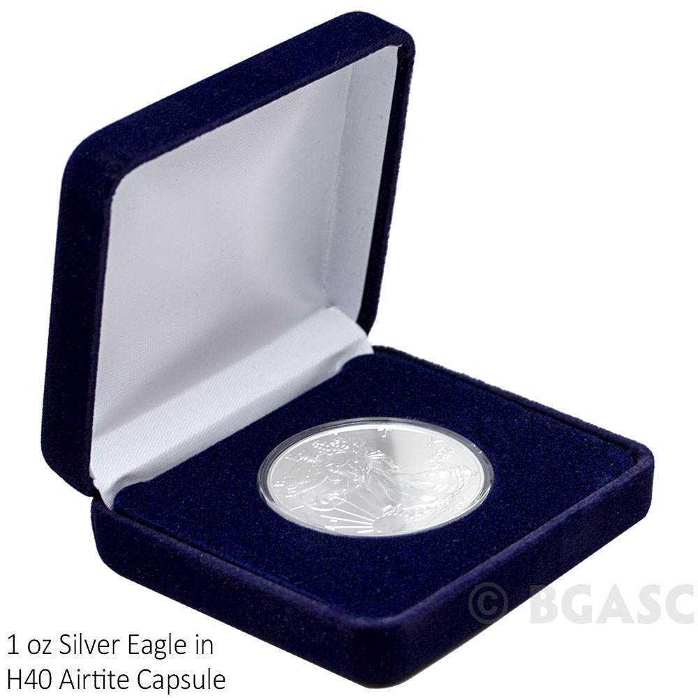 Buy Velvet Gift Box for 1 oz Silver Eagles / Gold Eagles / Buffalos