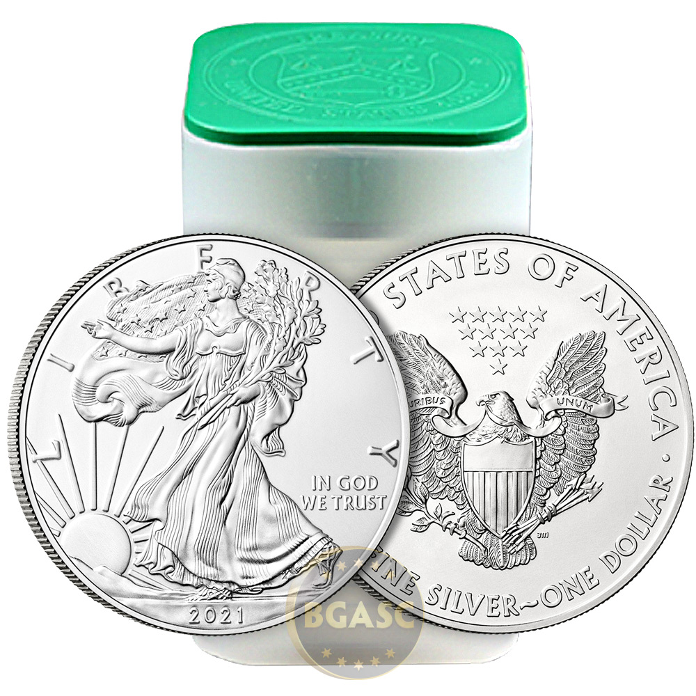 Buy Mint Sealed Monster Box of 2021 1 oz American Silver Eagles 500