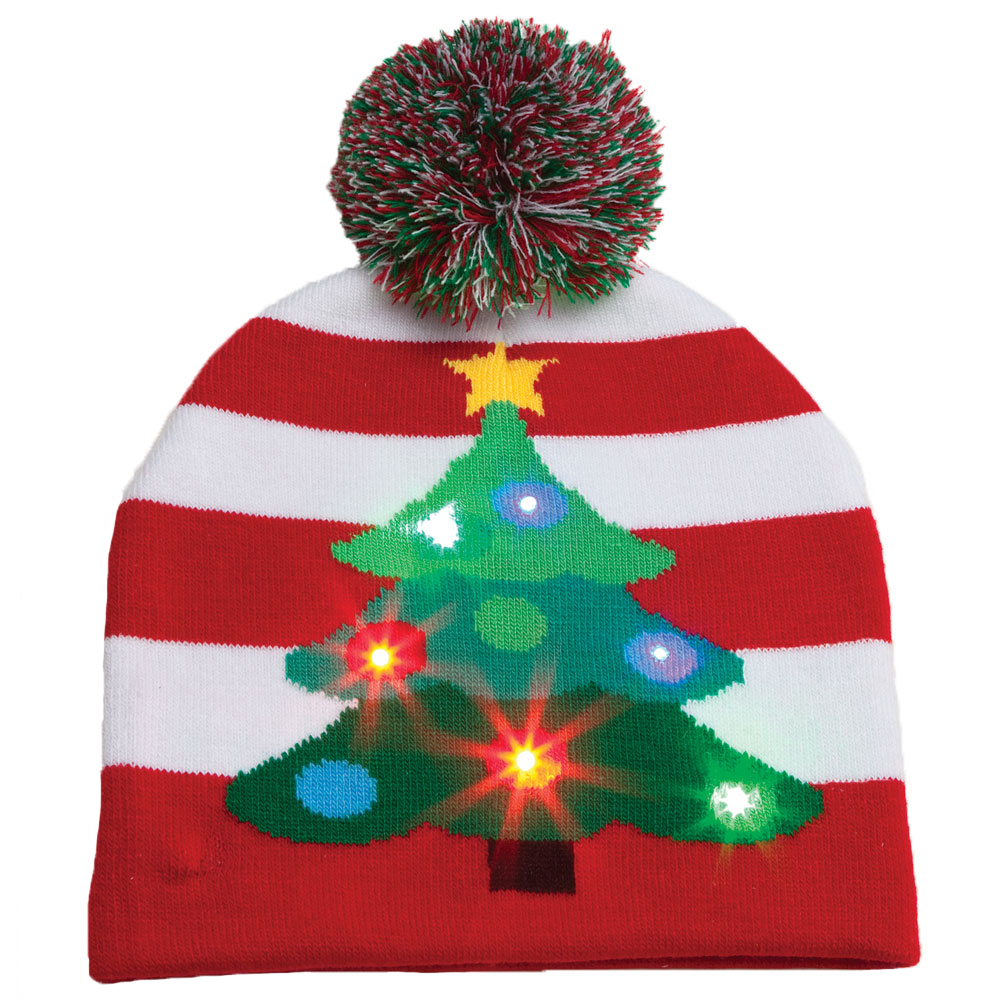 Christmas Tree LED LightUp Hat Bits and Pieces