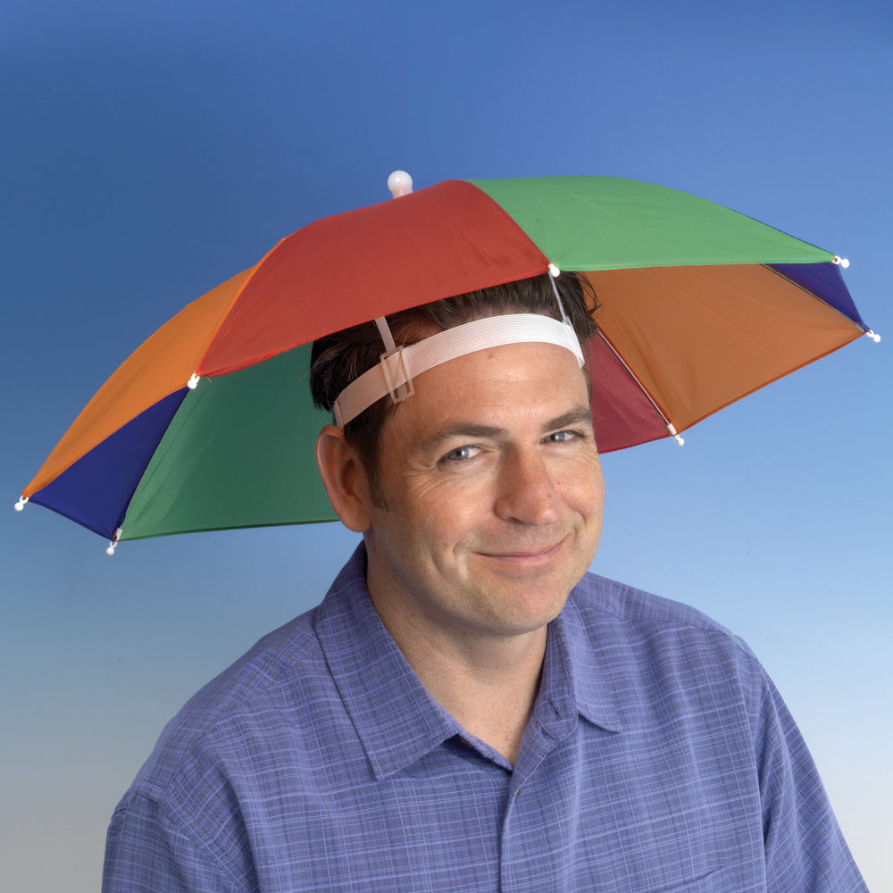 big umbrella hat