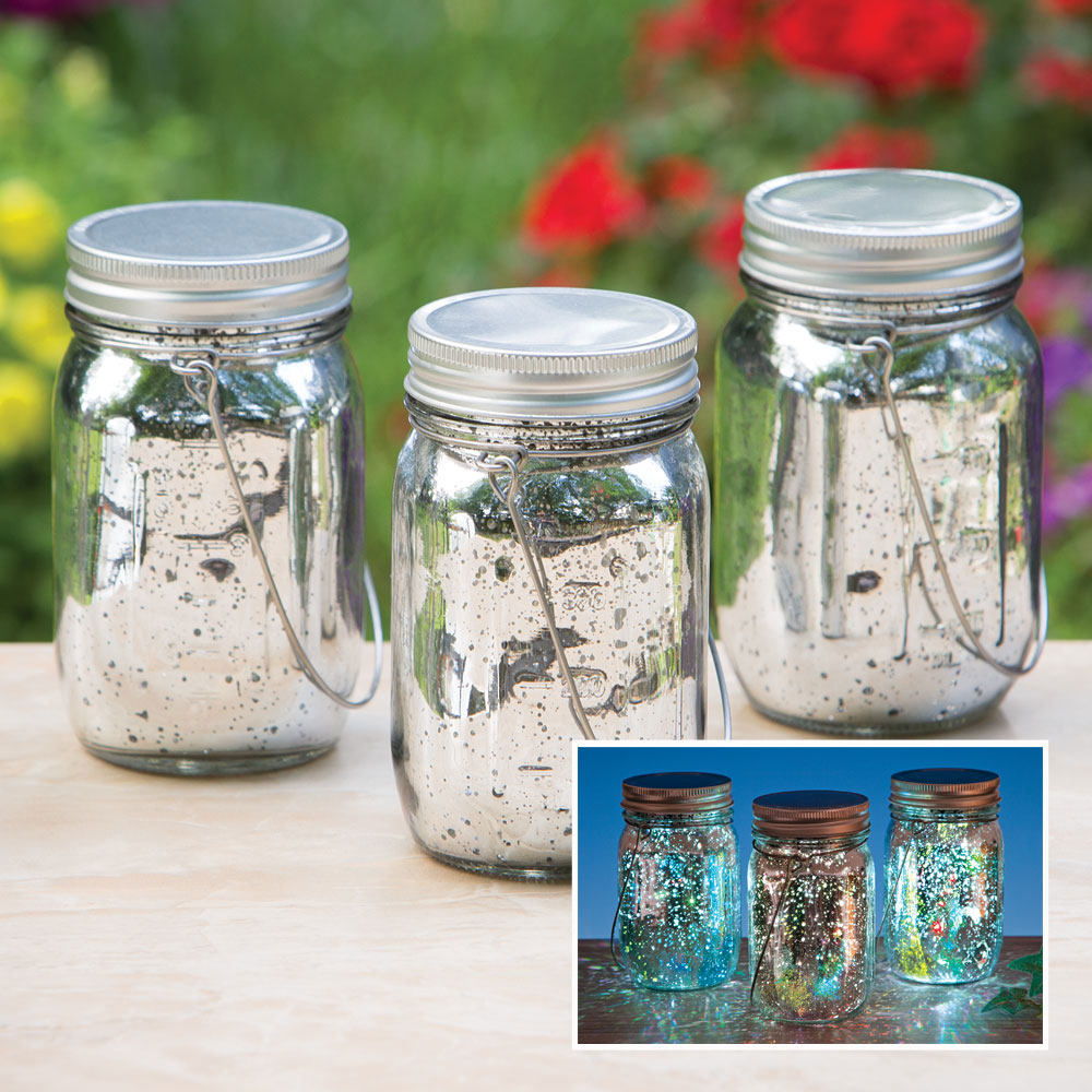Twinkle Lights Mercury Jar Bits and Pieces