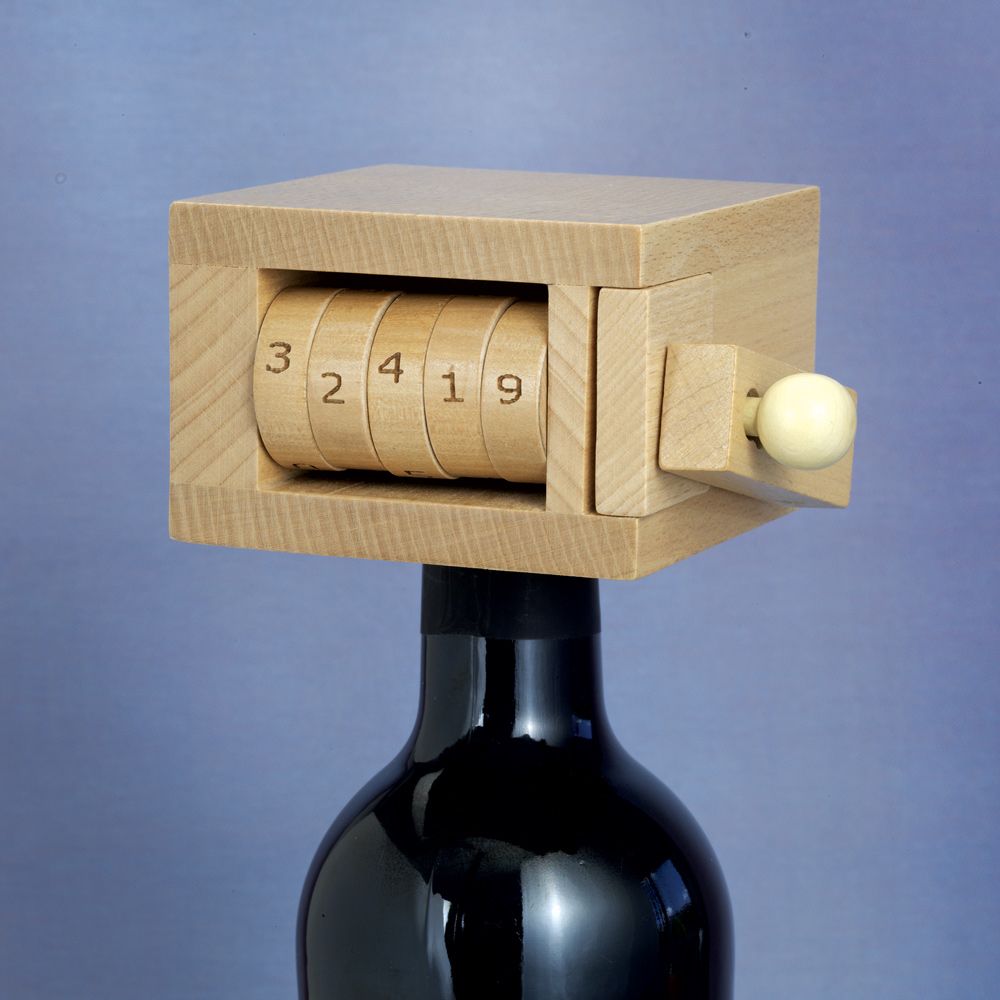 Buy Wine Bottle Lock Brainteaser at Bits and Pieces