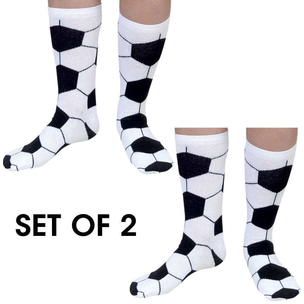 Set of 2 Pairs Soccer Socks Bits and Pieces
