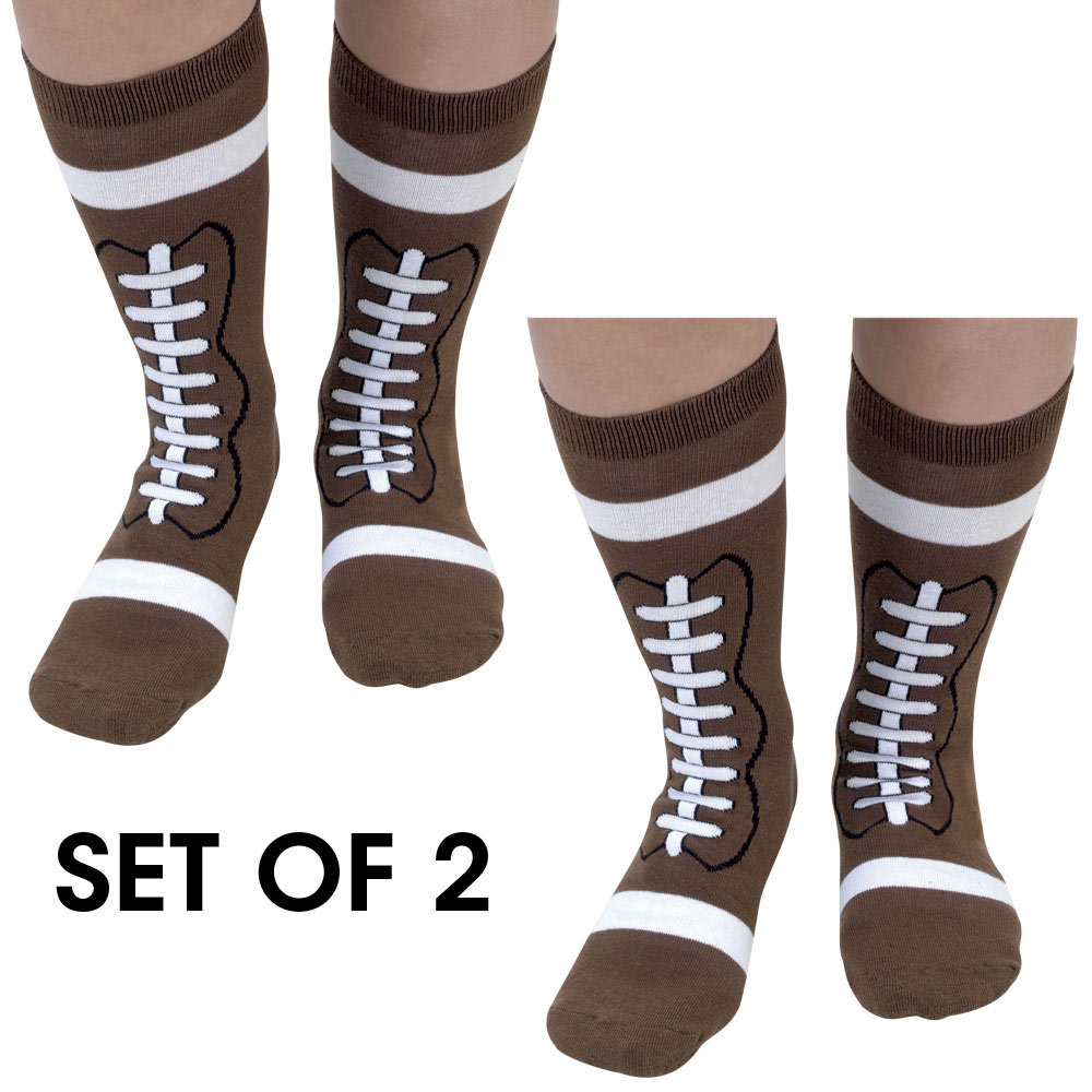 Set of 2 Pairs Football Socks Bits and Pieces