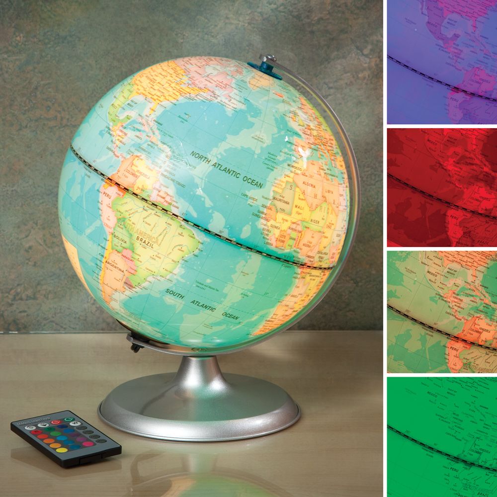 LED Color Changing Globe Amazing color and light effects!