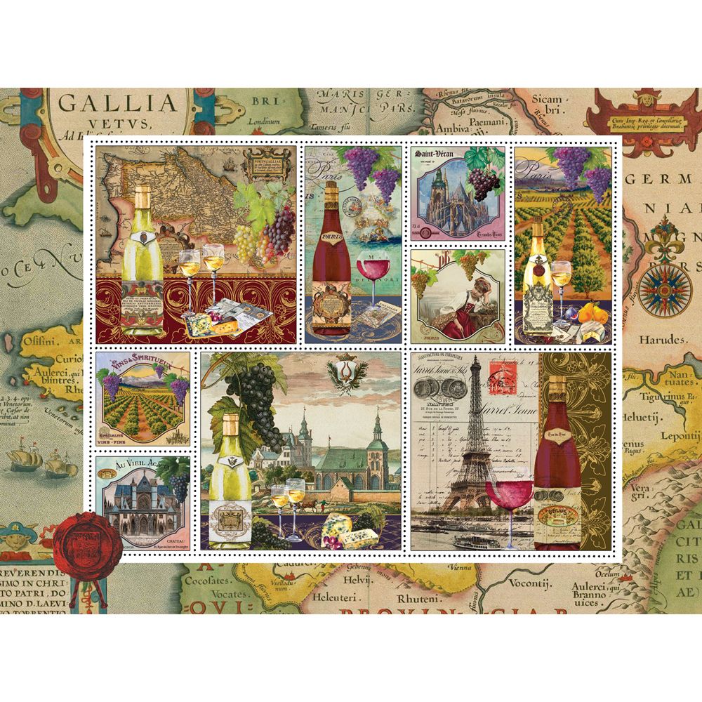 Buy Wine Country 300 Large Piece Stamp Jigsaw Puzzle