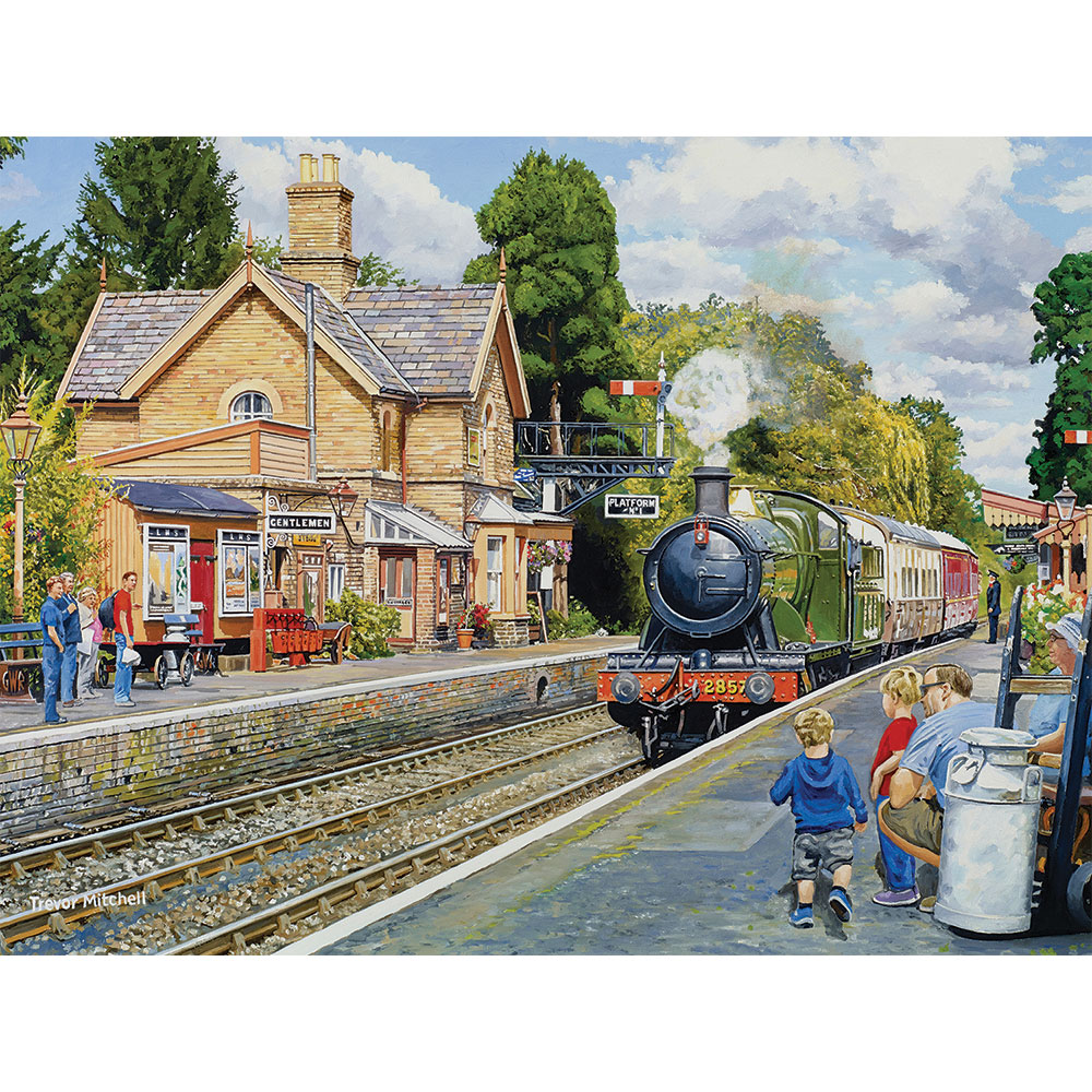 Hampton Loade, Severn Valley Railway 1000 Piece Jigsaw Puzzle Bits