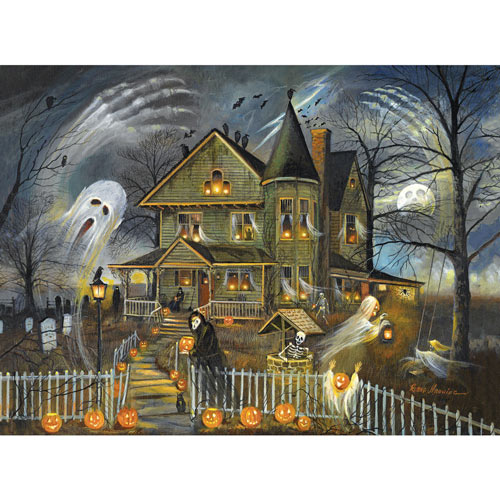 Buy Scary Jigsaw Puzzle Haunted Haven 300 Large Pieces
