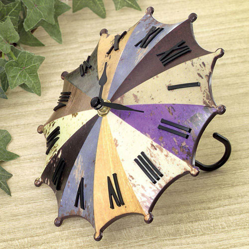 Buy Rainbow Umbrella Clock at Bits and Pieces