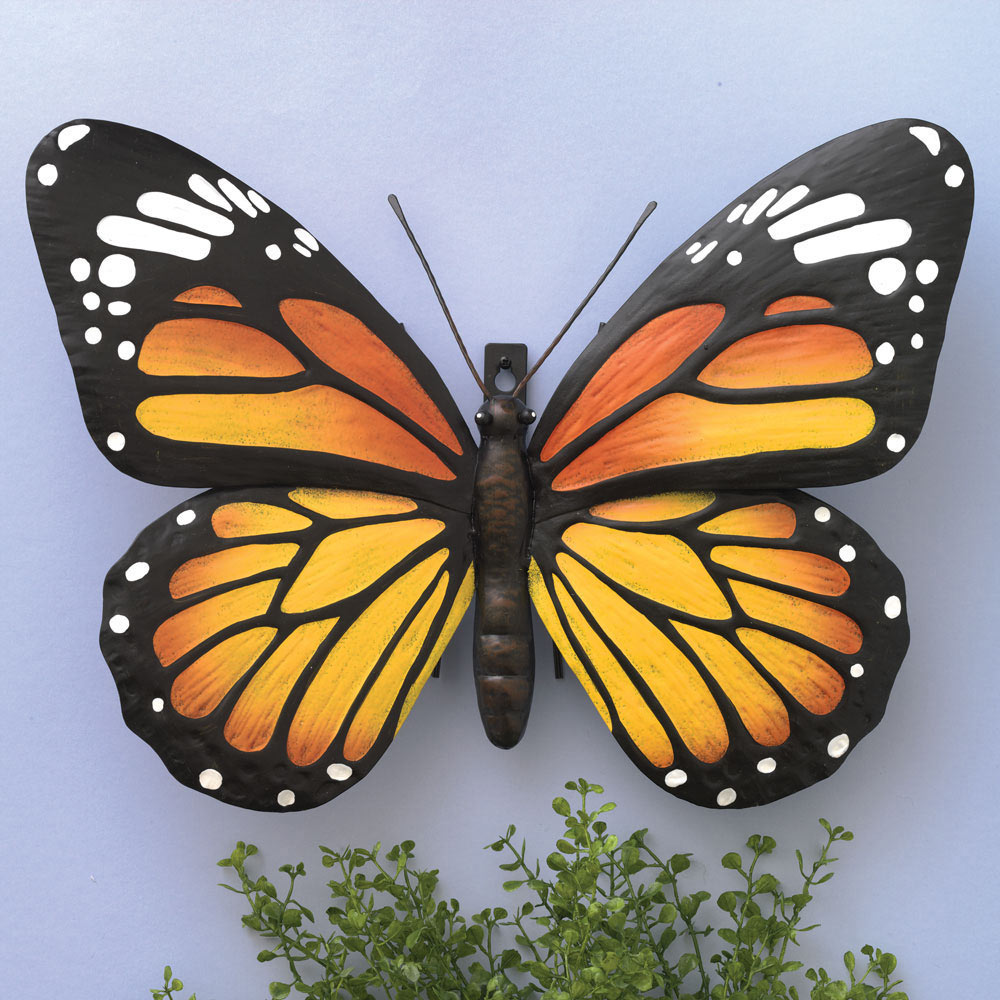 Metal Monarch Butterfly | Bits and Pieces UK