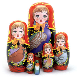 bits and pieces nesting dolls