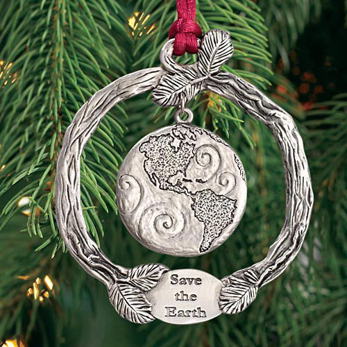 PlantATree Ornaments Save The Earth Wreath Bits and
