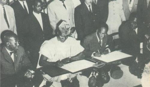 African Leaders at RDA Conference at Bamako, 1957 African Leaders at RDA Conference at Bamako, 1957