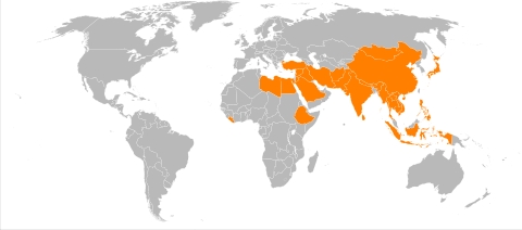 Bandung Conference Map
