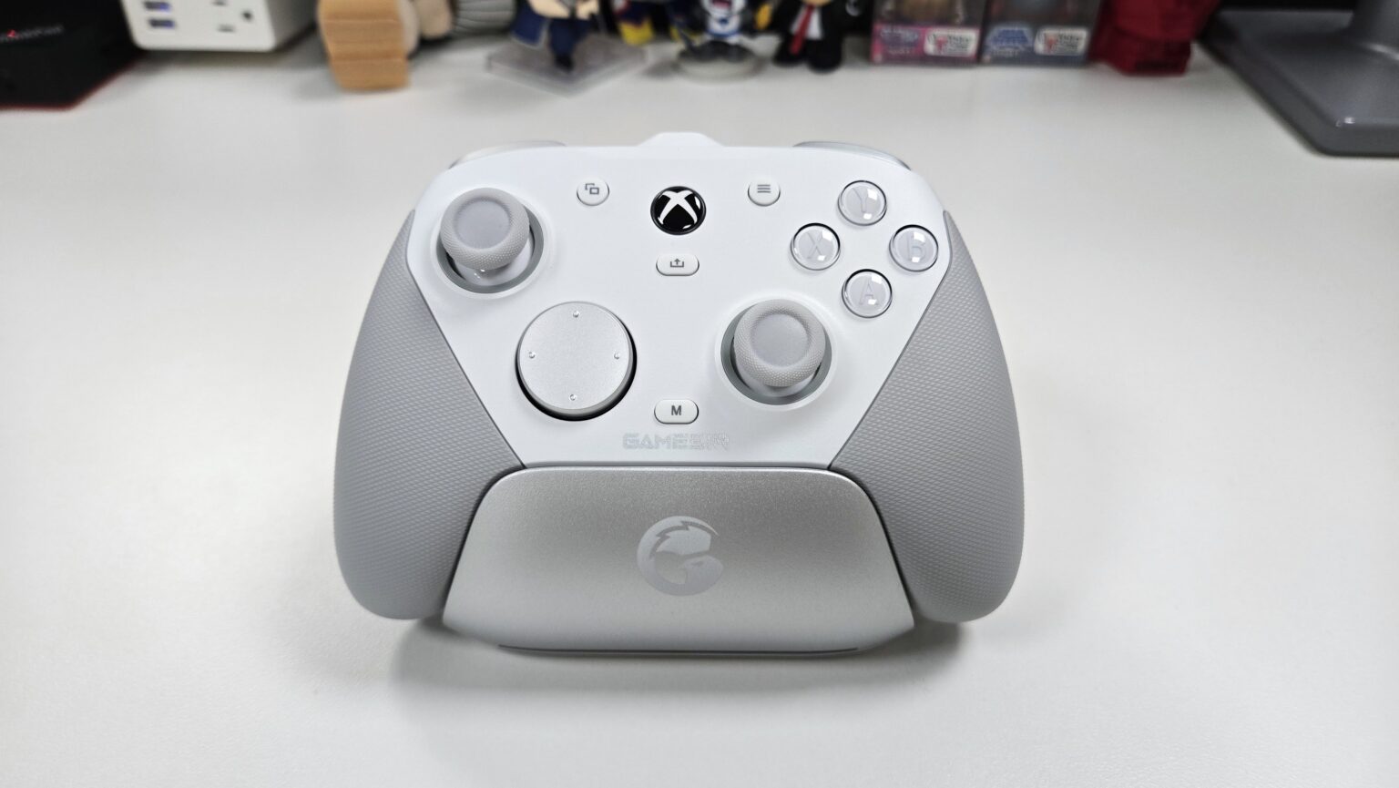 GameSir G7 Pro controller in charging stand