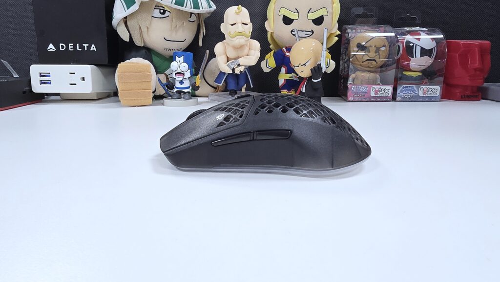 SteelSeries Aerox 3 Wireless Gen 2 gaming mouse left side view