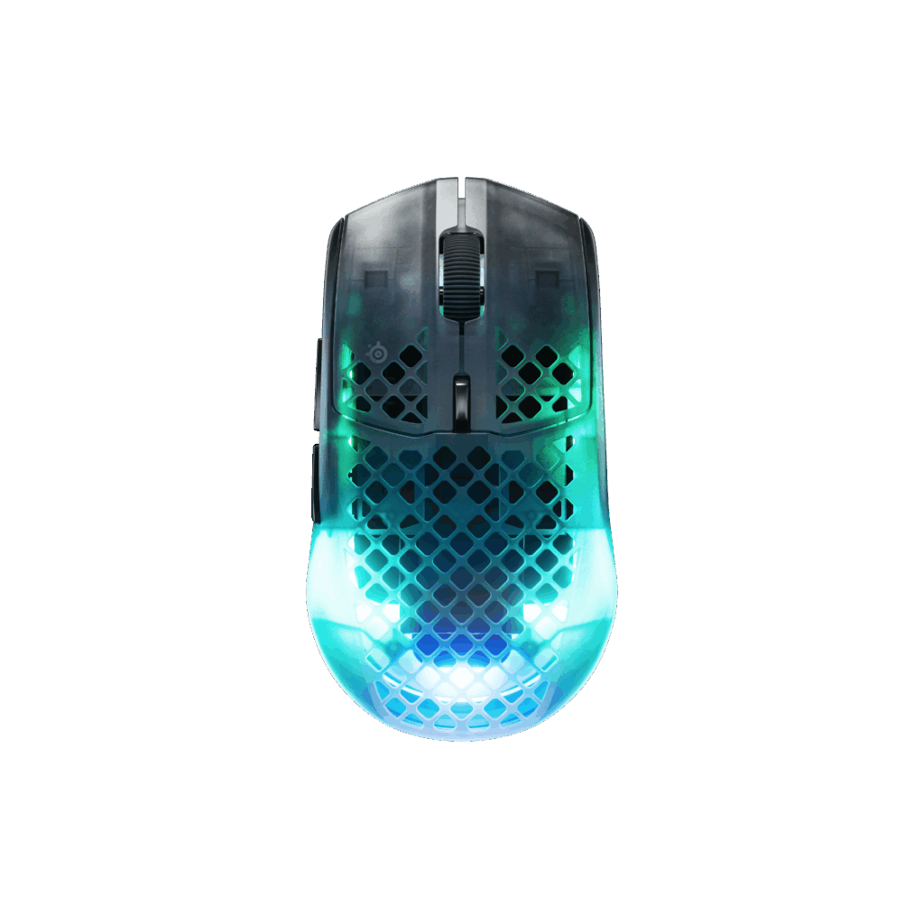 SteelSeries Aerox 3 Wireless Gen 2 gaming mouse in Shadow