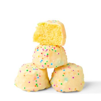 Vanilla Birthday Cake Bites