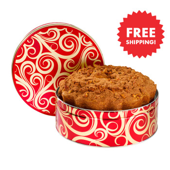 3 lb. Original Cinnamon Walnut Golden Scrolls Tin