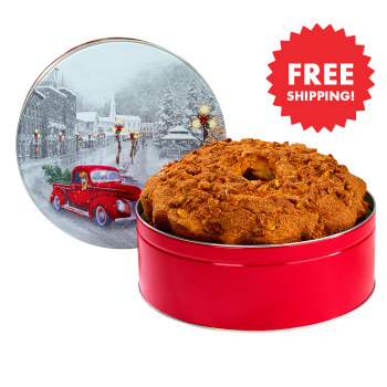 3 lb. Original Cinnamon Walnut Snowy Drive Tin