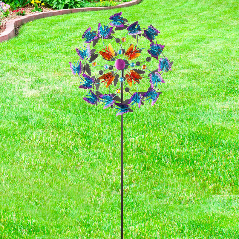 Butterfly Garden Wind Spinner Accessories Breck's