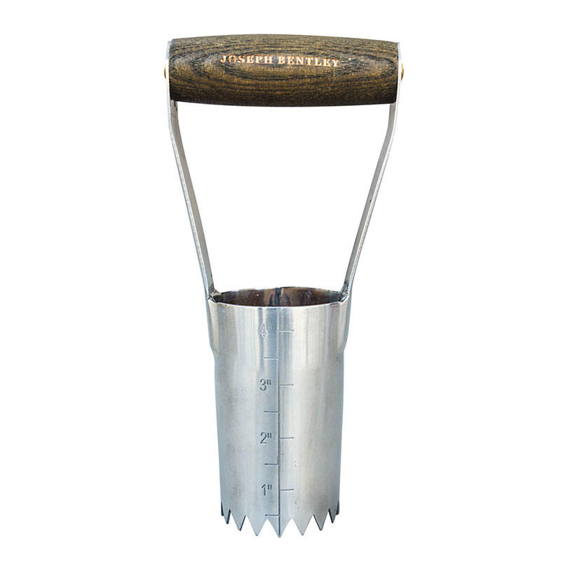 Stainless Steel ShortHandled Bulb Planter Brecks Premium Bulbs