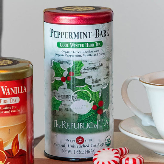 Peppermint Bark Herbal Tea Breck's Gifts