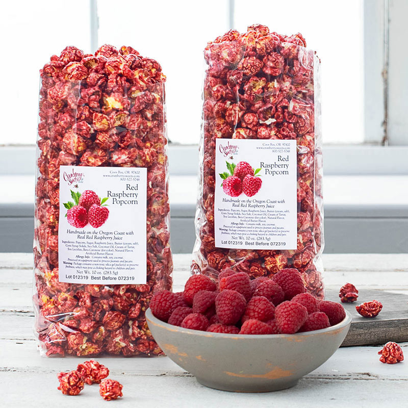 Red Raspberry Popcorn Buy Online Breck's Gifts