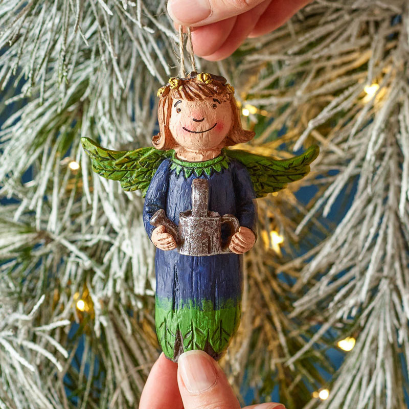 Garden Angel Ornament - Holiday Decorations | Breck's Gifts