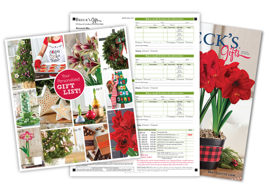 Gift List Breck's Gifts