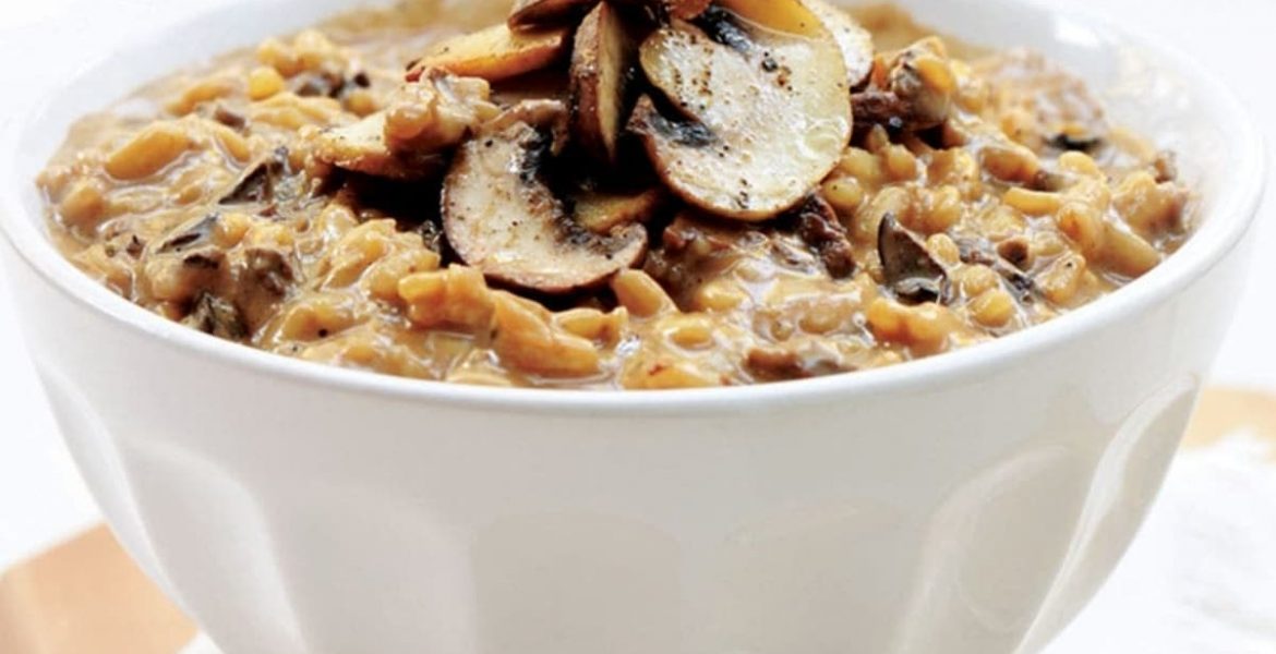 Cómo hacer un risotto de hongos