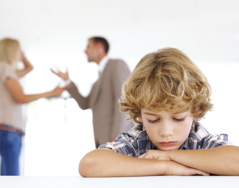 separacion padres hijos