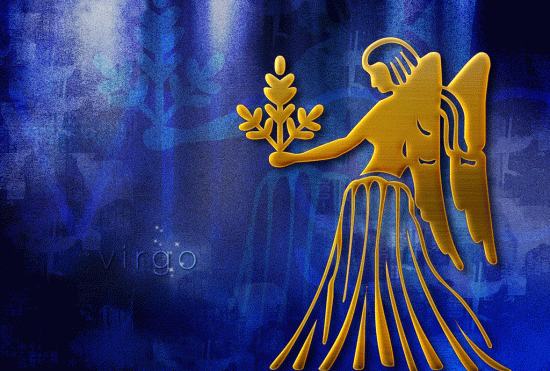 Ilustración del símbolo del signo Virgo, que representa la personalidad analítica y perfeccionista de las personas nacidas bajo este signo zodiacal.