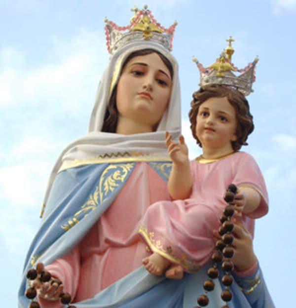 virgen del rosario de san Nicolas