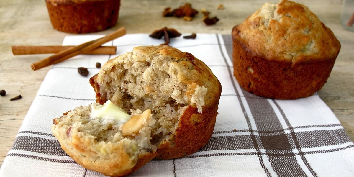 muffins de banana