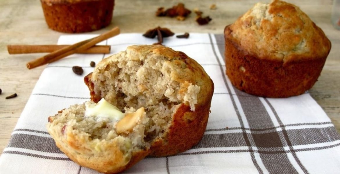muffins de banana