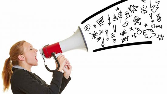 decir malas palabras