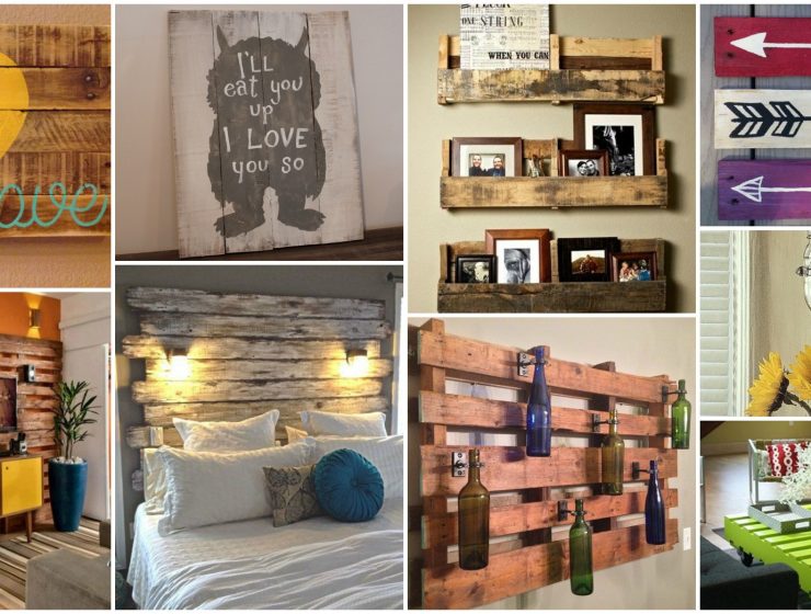 cómo decorar con palets