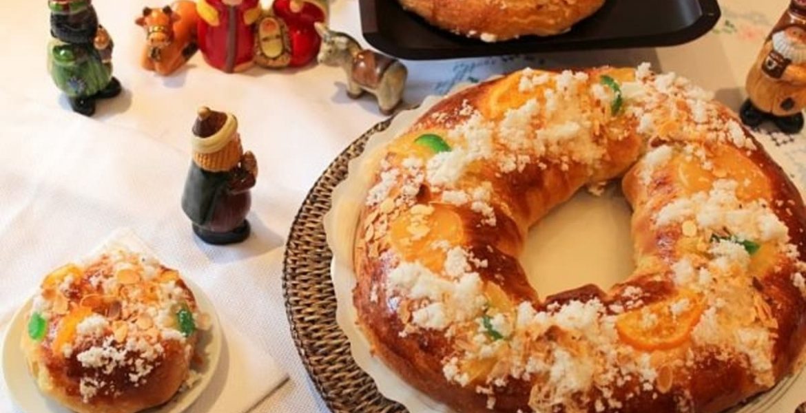 cómo hacer una rosca de reyes