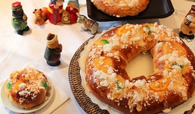 rosca de reyes húmeda y esponjosa