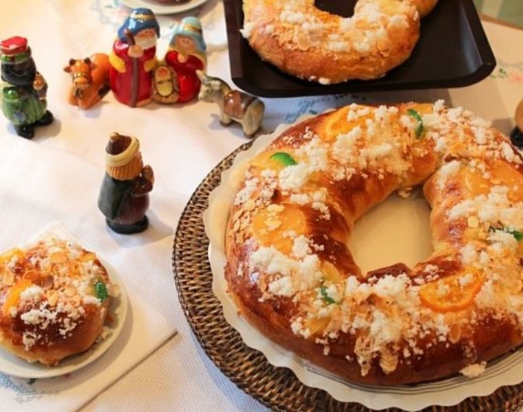 rosca de reyes húmeda y esponjosa