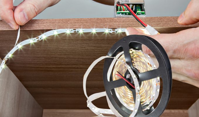 cómo conectar tiras de led