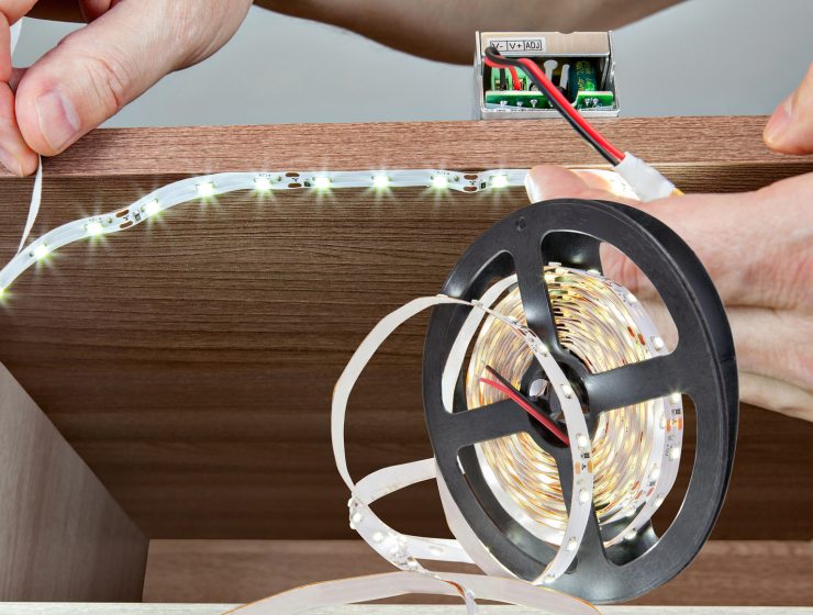 cómo conectar tiras de led