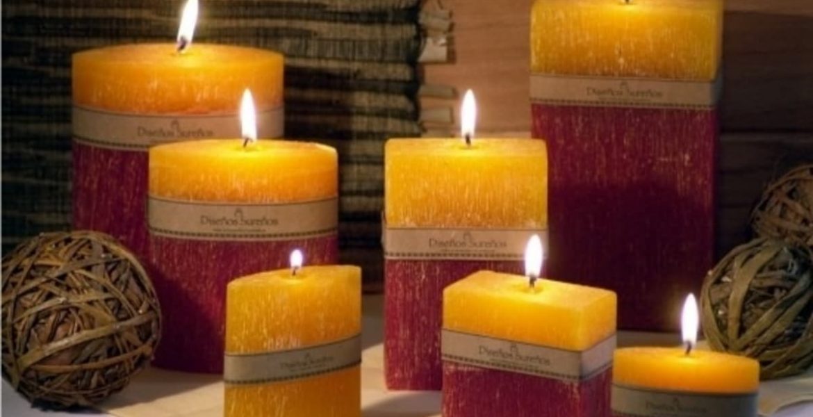 como hacer velas artesanales